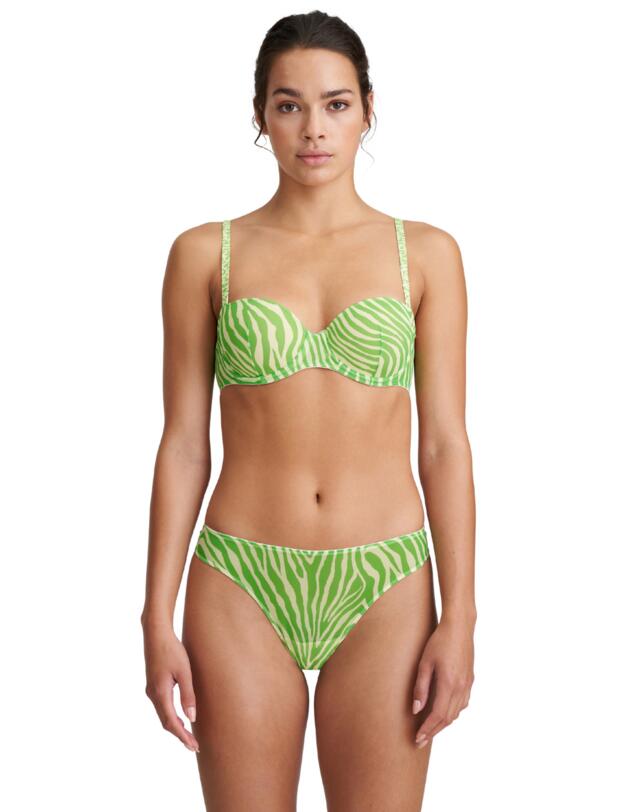 Marie Jo Tristan Padded Balcony Bra Vert Bambou