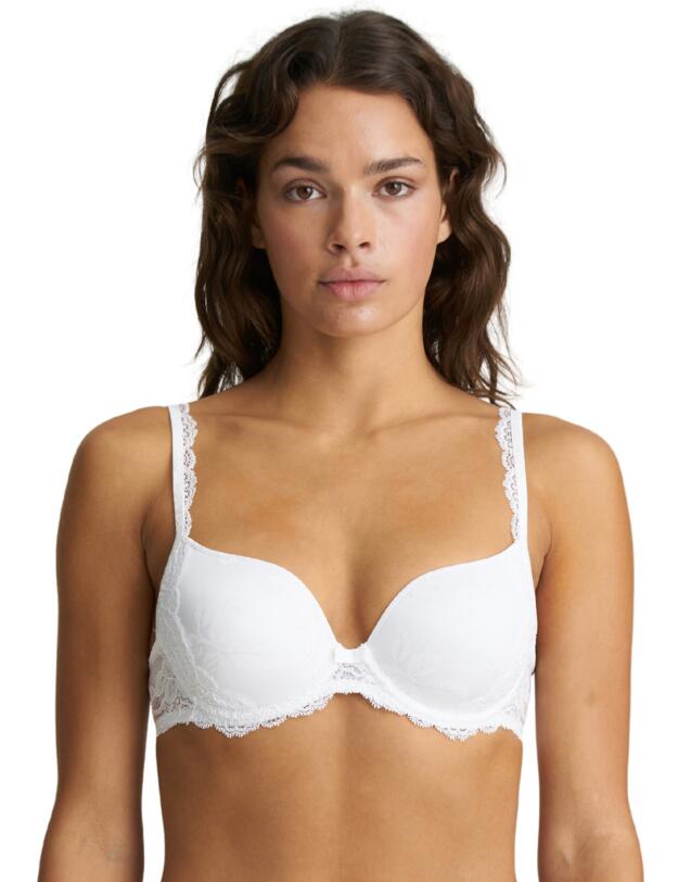 Marie Jo Sylvia Heart Shape Padded Bra White