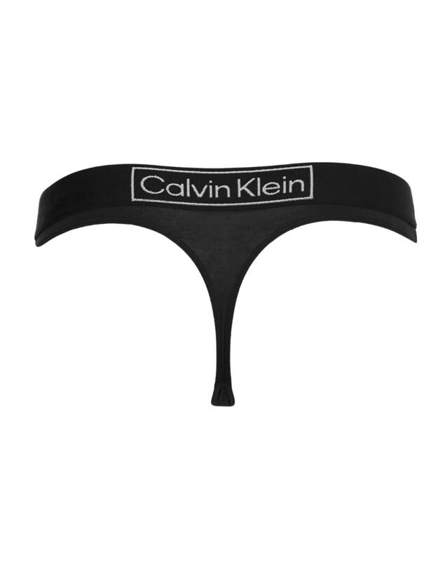 Calvin Klein Reimagined Heritage Thong Black 