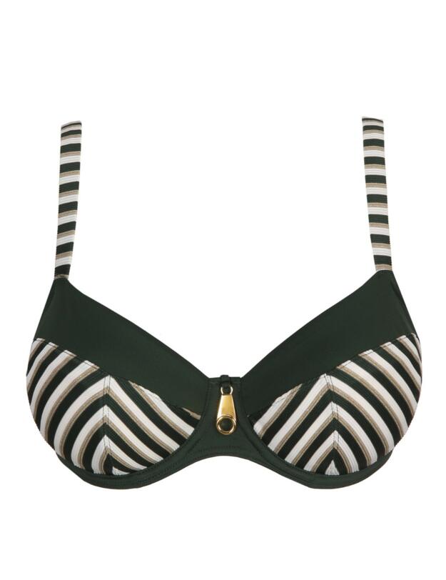 Prima Donna Swim La Concha Full Cup Bikini Top Malachite