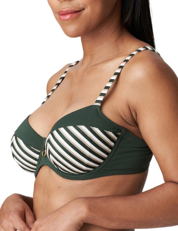 Prima Donna Swim La Concha Full Cup Bikini Top Malachite