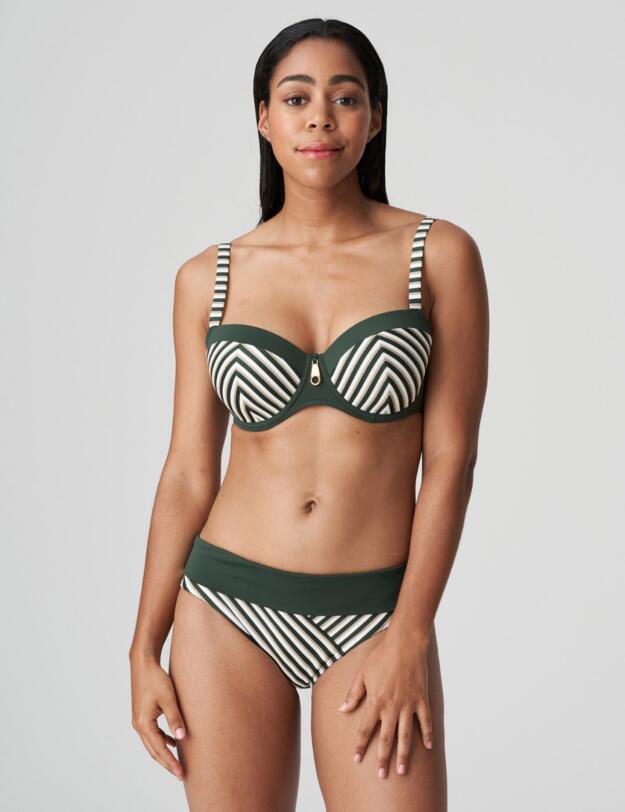 Prima Donna Swim La Concha Fold Bikini Brief Malachite