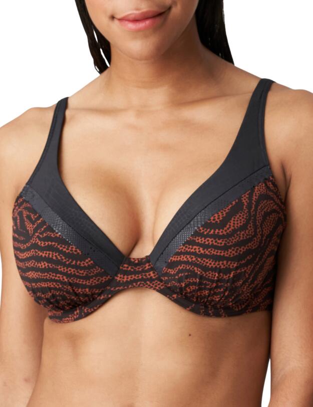 Prima Donna Swim Issambres Padded Triangle Bikini Top Black