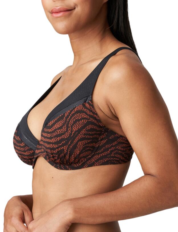 Prima Donna Swim Issambres Padded Triangle Bikini Top Black