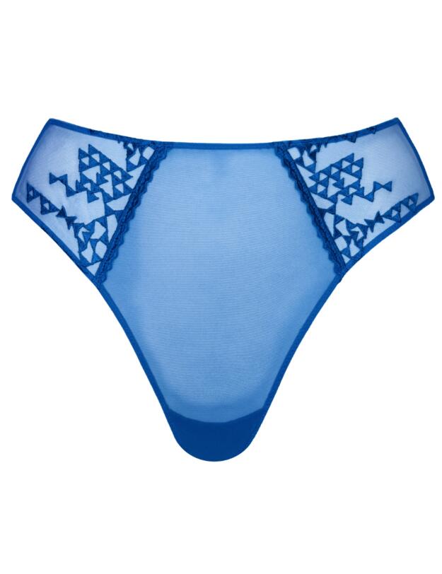 Curvy Kate Centre Stage Deep Thong Blue