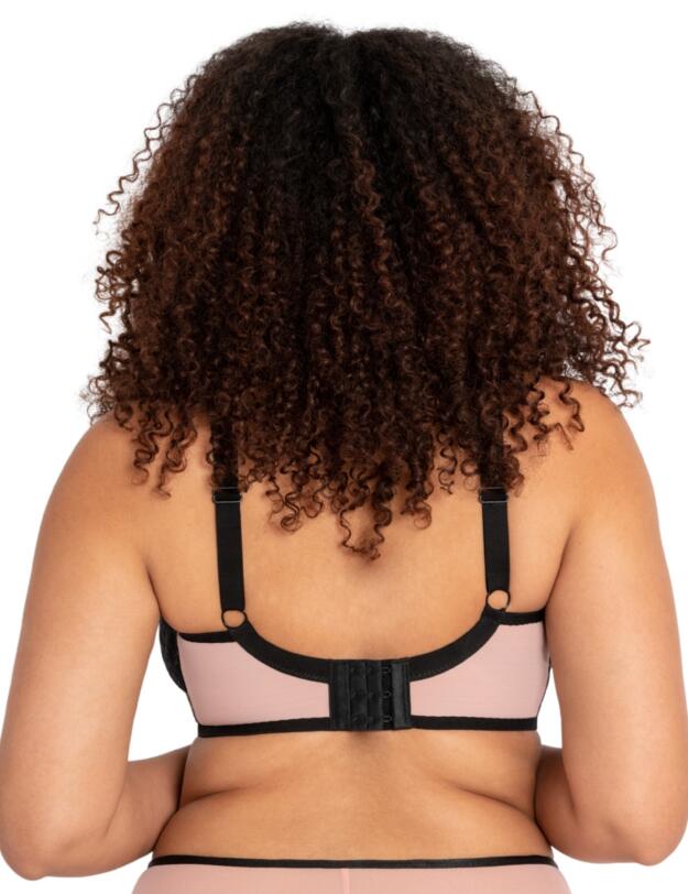 Curvy Kate Victory Wild Balcony Bra Black/Blush
