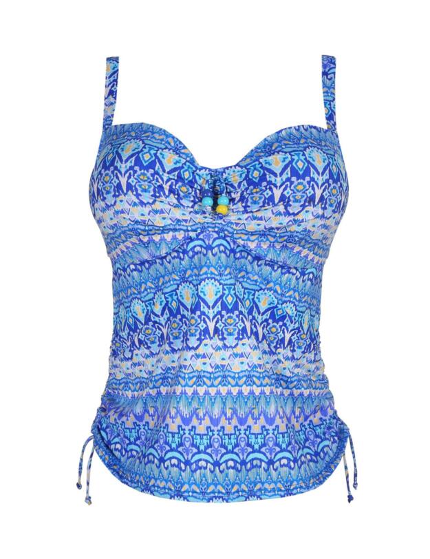 Prima Donna Swim Bonifacio Padded Tankini Top Electric Blue