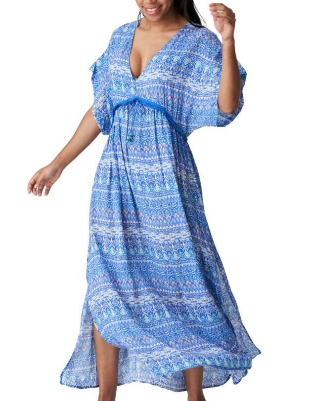 Prima Donna Swim Bonifacio Beach Dress Electric Blue