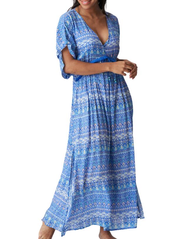 Prima Donna Swim Bonifacio Beach Dress Electric Blue