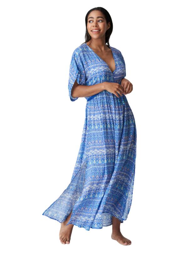 Prima Donna Swim Bonifacio Beach Dress Electric Blue