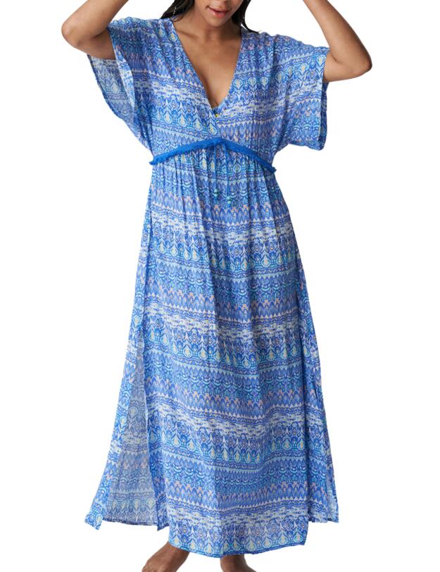 Prima Donna Swim Bonifacio Beach Dress Electric Blue