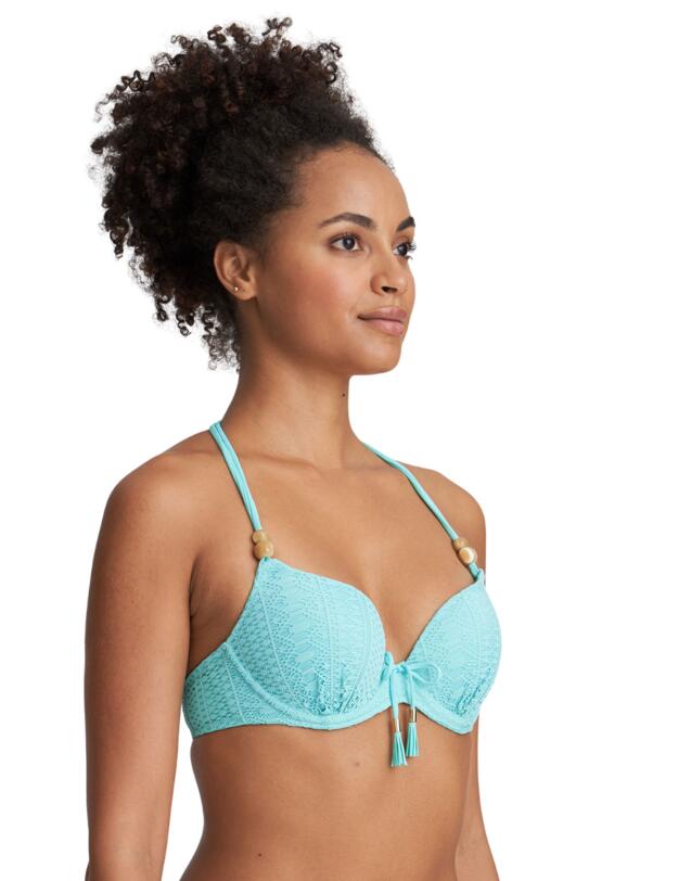 Marie Jo Julia Push-Up Padded Bikini Top Aruba Blue