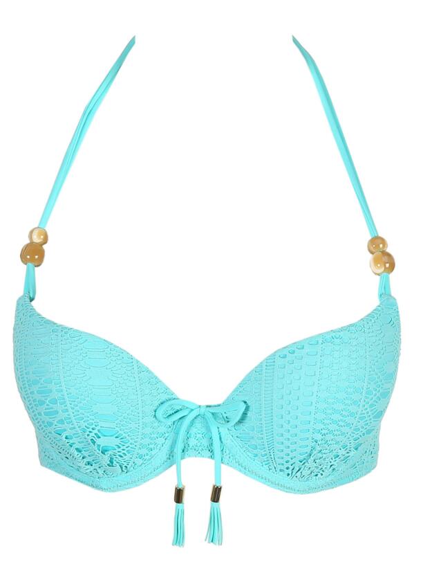 Marie Jo Julia Push-Up Padded Bikini Top Aruba Blue