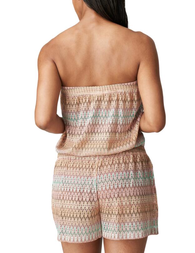 Prima Donna Swim Manuia Beach Playsuit Burnt Amber