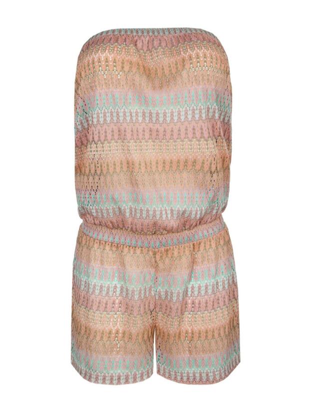 Prima Donna Swim Manuia Beach Playsuit Burnt Amber