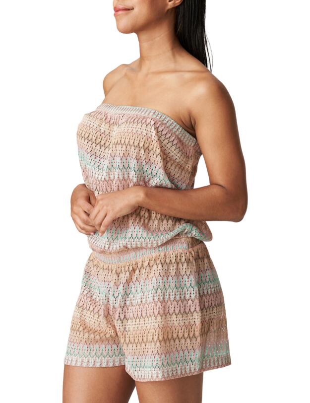 Prima Donna Swim Manuia Beach Playsuit Burnt Amber