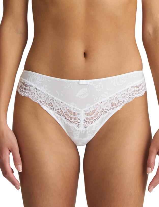 Marie Jo Sylvia Rio Briefs White