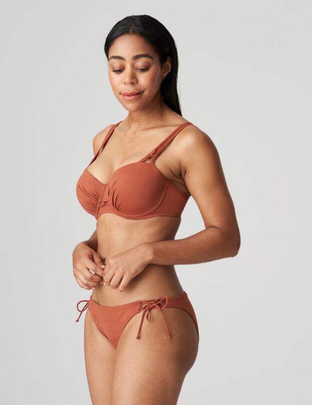 Prima Donna Manuia Side Tie Bikini Brief Burnt Amber