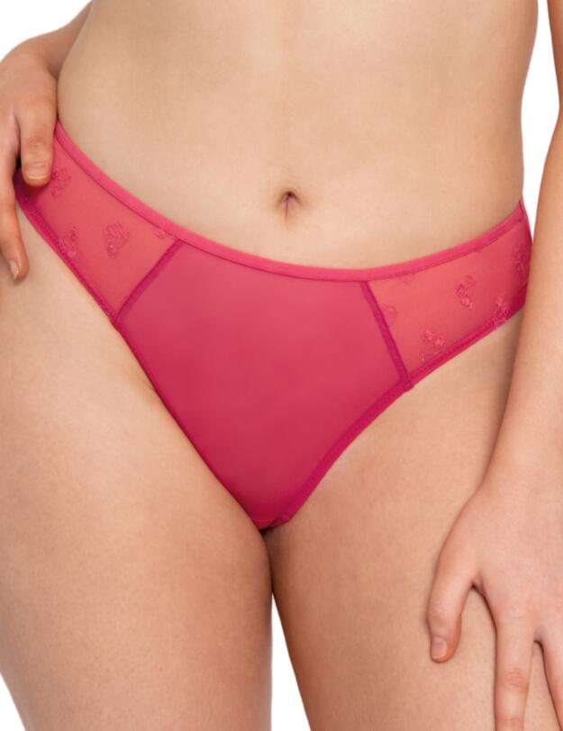 Curvy Kate Cherry Pop Brazilian Brief Cherry Glow