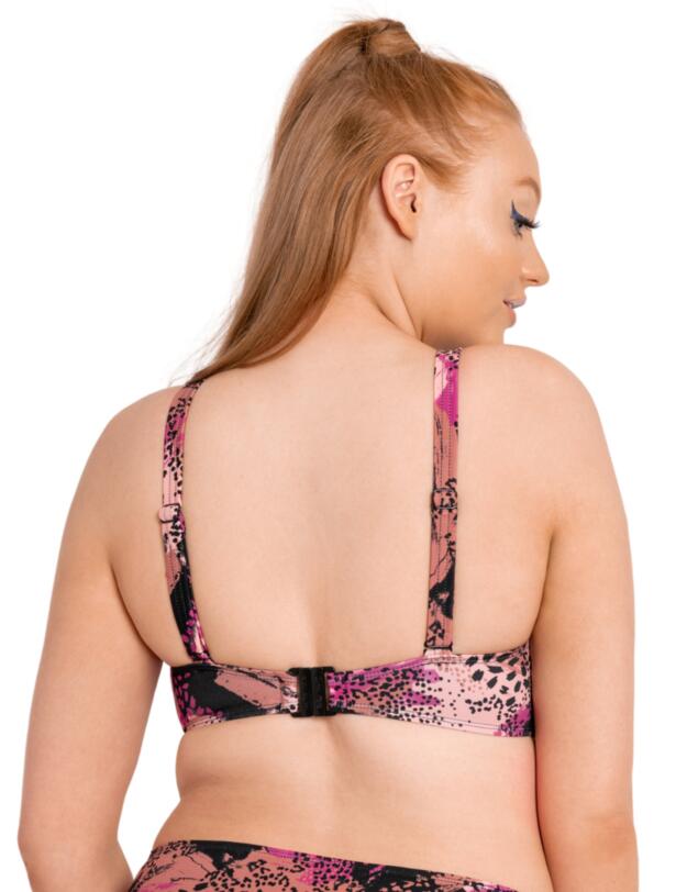 Curvy Kate Pool Party Non Wired Triangle Bikini Top Print Mix