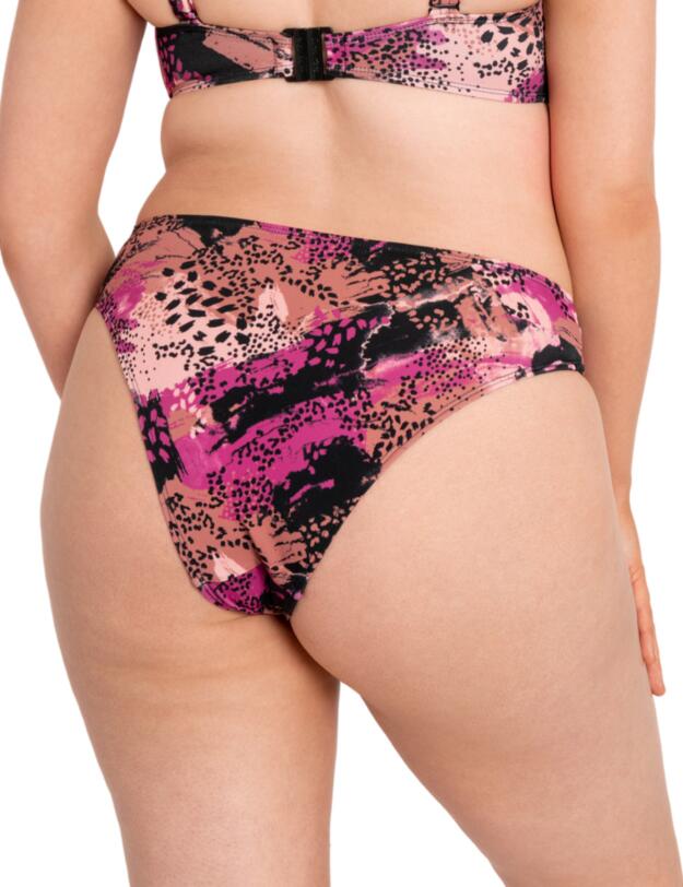Curvy Kate Pool Party Dipped Mini Bikini Brief Print Mix