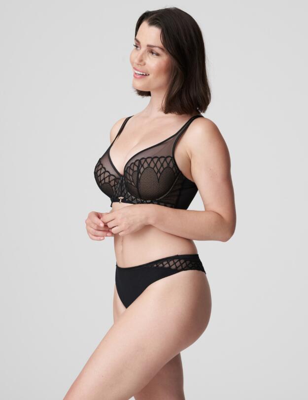Prima Donna Vya Triangle Bra Black