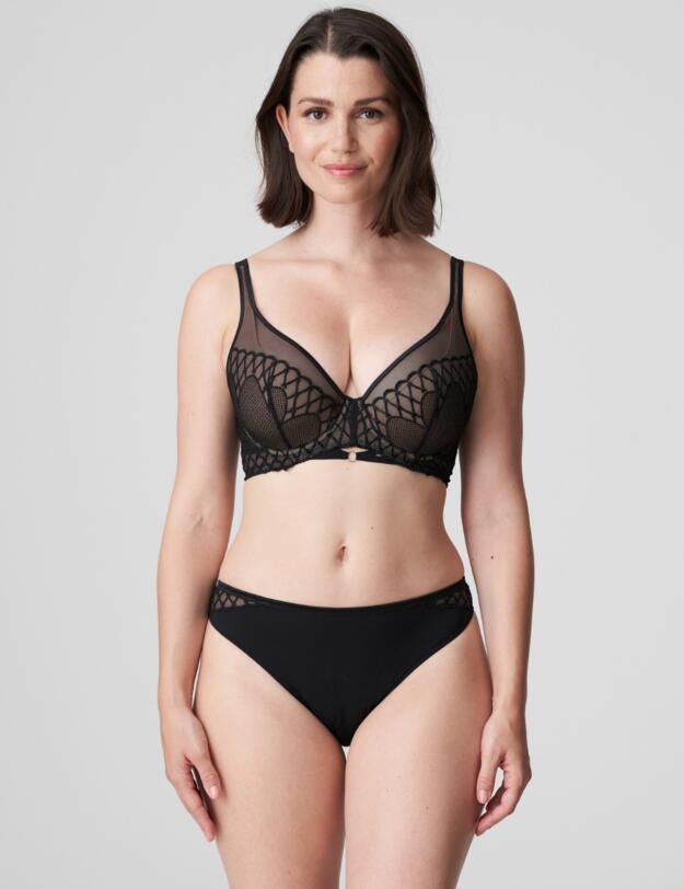 Prima Donna Vya Triangle Bra Black