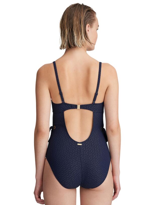 Marie Jo Valentina Strapless Padded Swimsuit Evening Blue
