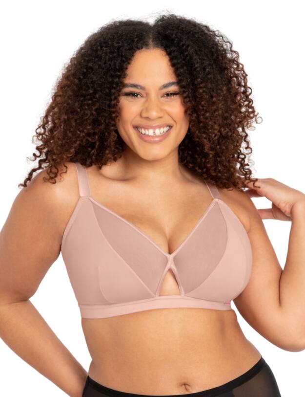 Curvy Kate Get Up & Chill Bralette Soft Pink