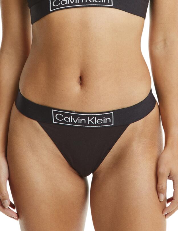 Calvin Klein Reimagined Heritage String Thong Black