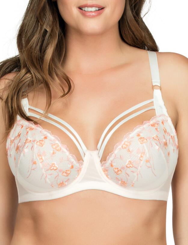 Parfait Briana Unlined Plunge Bra Petal Pink/Floral