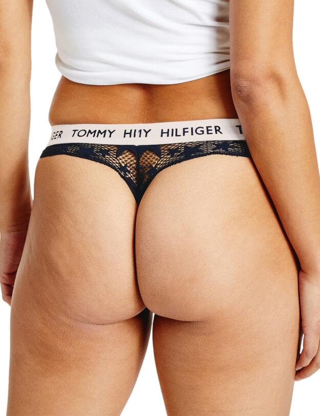 Tommy Hilfiger Tommy 85 Star Lace Thong Dessert Sky
