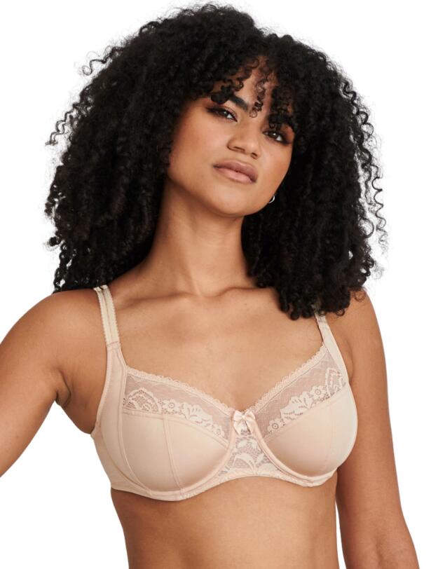 Pour Moi Aura Side Support Bra Almond 