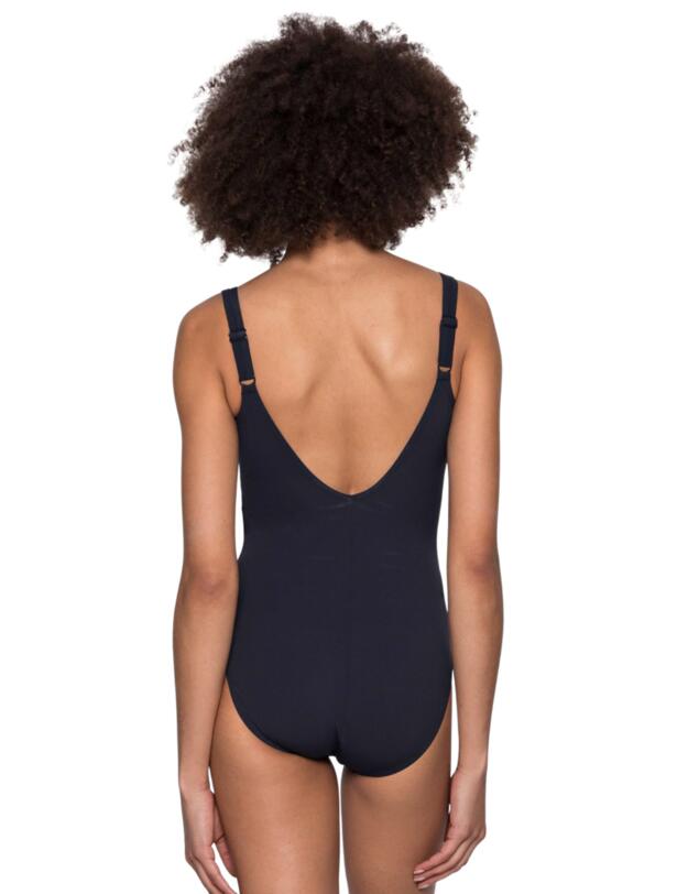 Speedo Contourluxe One-piece Swimsuit Navy/Green