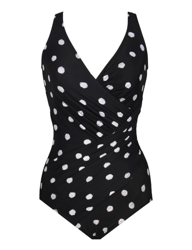 Miraclesuit Pizzelles Soft Cup Swimsuit Black