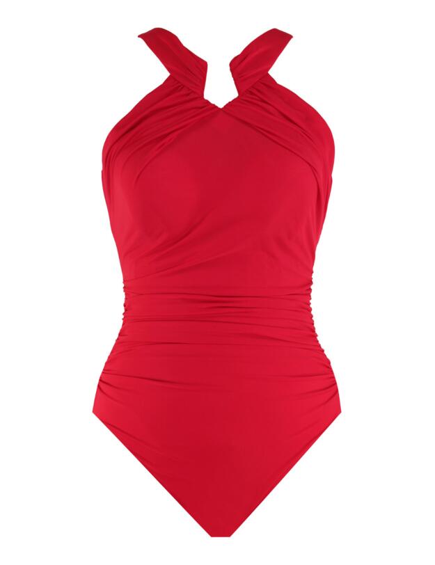 Miraclesuit Rock Solid Swimsuit Grenadine Red