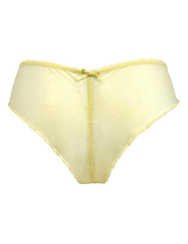 Pour Moi Flora Brazilian Brief Yellow 