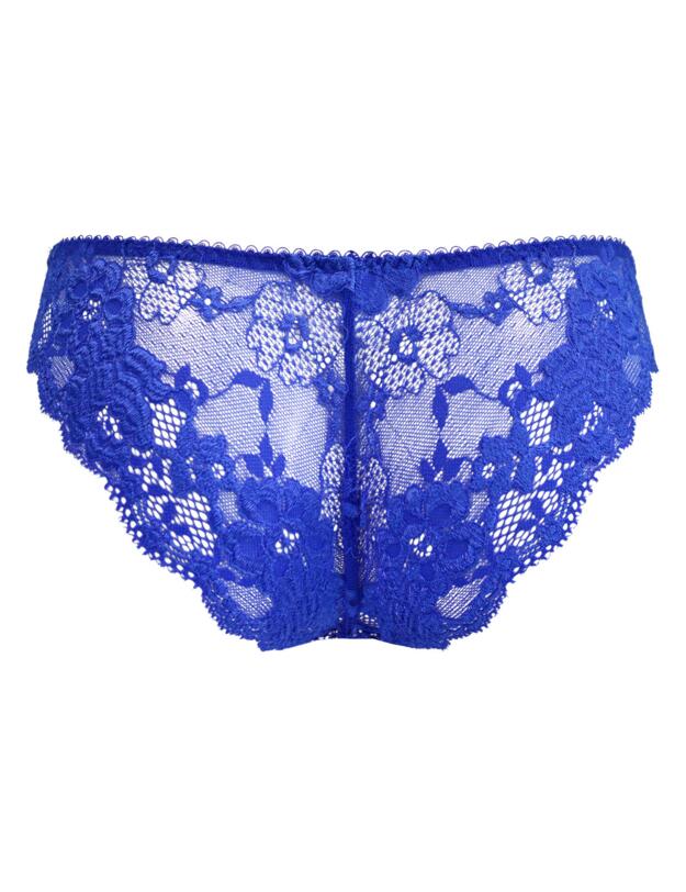 Pour Moi Amour Brazilian Brief Cobalt/Blush