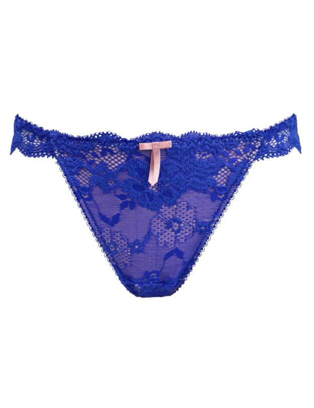 Pour Moi Amour Brazilian Brief Cobalt/Blush