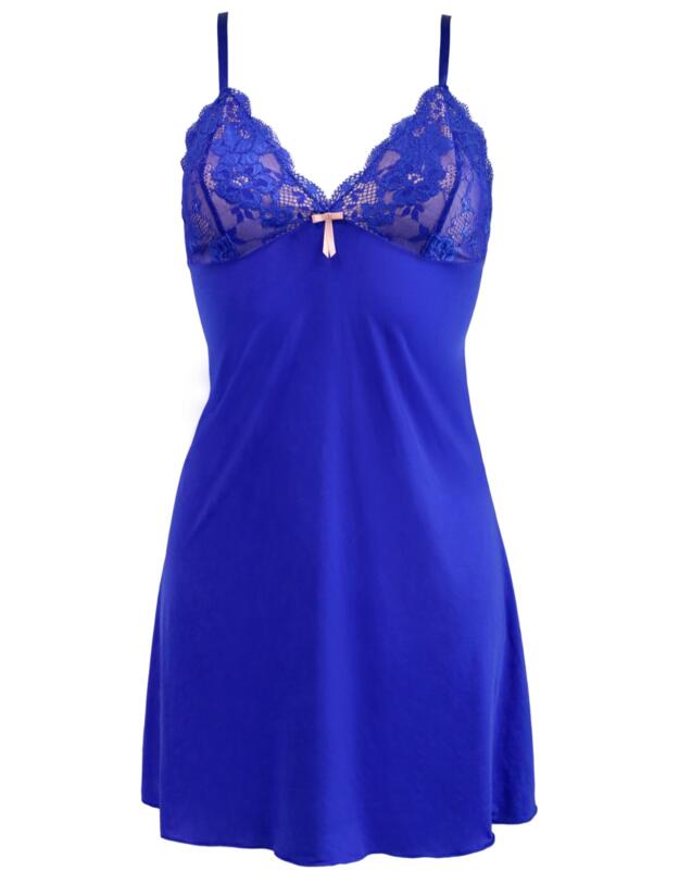 Pour Moi Amour Chemise Cobalt/Blush
