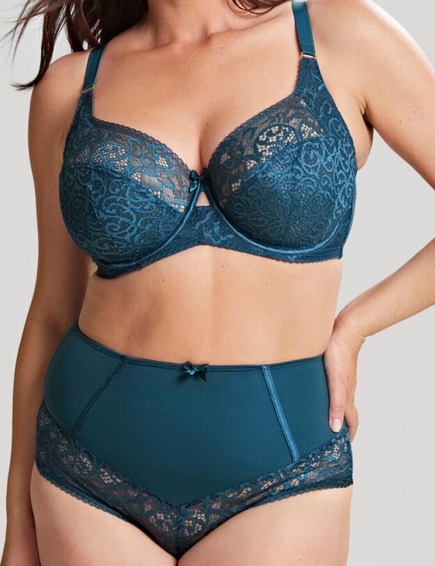 Sculptresse by Panache Estel High Waist Brief Lagoon 