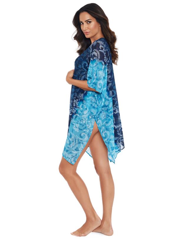 Miraclesuit Royals Beach Wrap Aqua Marine
