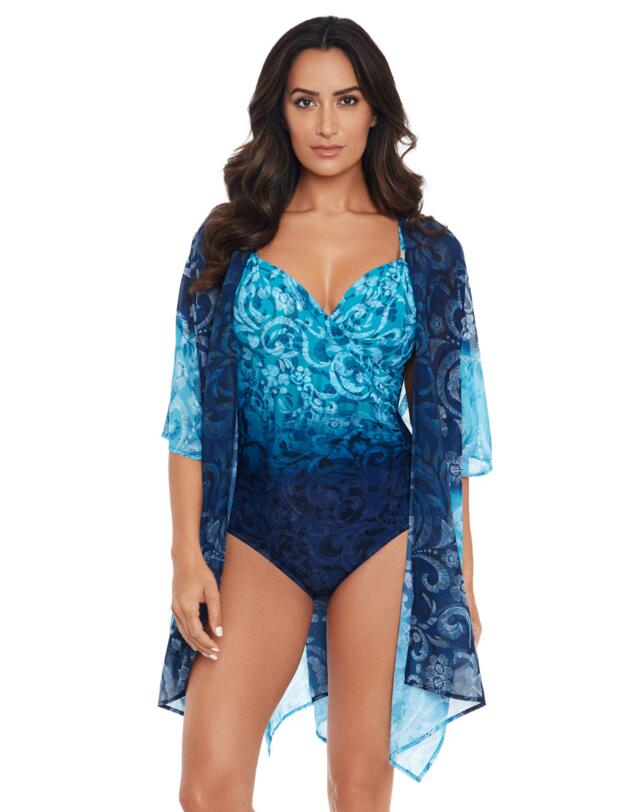 Miraclesuit Royals Beach Wrap Aqua Marine