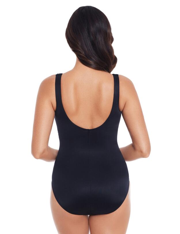 Miraclesuit Dali Leopard Padded Swimsuit Tamarind