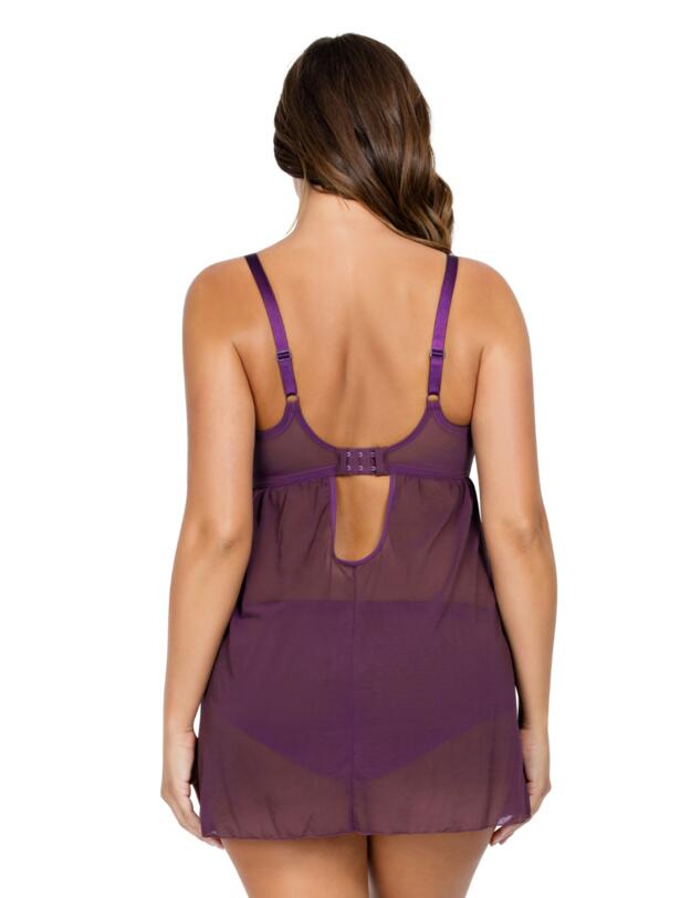 Parfait Lulu Babydoll with G-String Grape