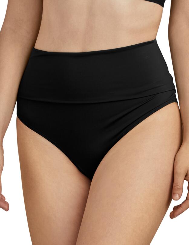 Aubade La Plage Ensoleillee High Waisted Bikini Brief Black