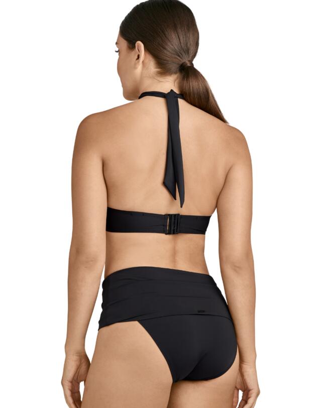 Aubade La Plage Ensoleillee High Waisted Bikini Brief Black