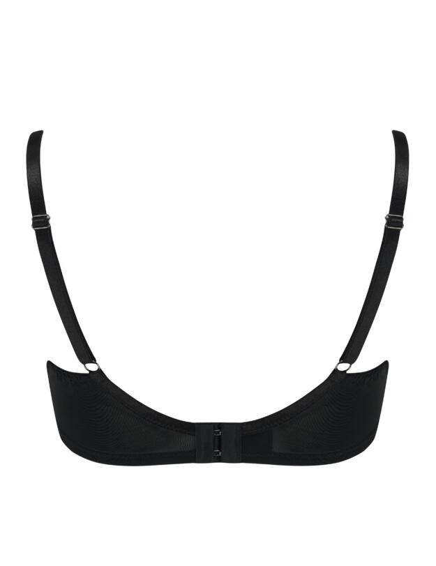 Contradiction by Pour Moi Obsessed Half Padded Bra Black