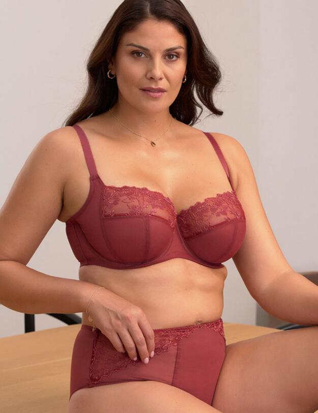 Panache Emilia Full Cup Bra Mineral Red