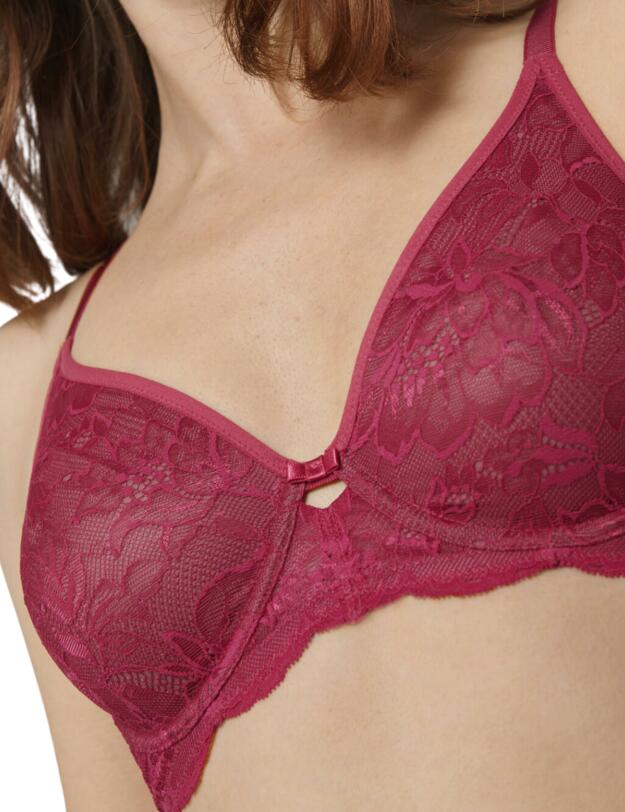 Triumph Amourette Charm Full Cup Bra Raspberry Wine